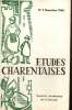 Etudes charentaises, n°2 (novembre 1966) : 1848 en Charente (M. Bonnet) / La production laitière en Charente (M. Vannier) / Taponymie Charentaise (M. ...