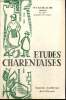 Etudes charentaises, n°12 (avril, mai, juin 1969) : Les ponnes de Benest (F. Pingannaud) / J. Héraud de Gourville (Mme Daigne) / Merpins (D. Pluchon) ...