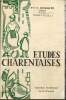 Etudes charentaises, n°13-14 (juillet-décembre 1969) : L'apiculture en Charente (F. Pingannaud) / Spéléologie et découverte de la Touvre (M. Seguin) / ...