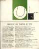 Bulletin officiel de la Ligue de Guyenne de Tennis, n°80 (avril 1972) : Calendrier des tournois en 1972 / Coupes de Guyenne masculines / Coupes de ...