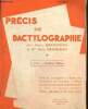 Précis de dactylographie - 2e livre. Grandjean Marc et Mme Ch.