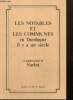 Les notables et les communes en Dordogne il y a un siècle. Collectif