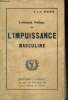 Traitement pratique de l'impuissance masculine. Bourdon J.-R.