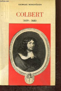 Colbert, 1619-1683. Mongrédien Georges