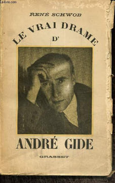 Le vrai drame d'André Gide. Schwob René