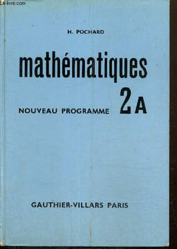 Mathématiques - Classe de seconde A.. Pochard Henri