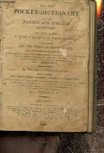 The new pocket dictionary of the french and english languages