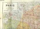 Carte : Plan de Paris divisé en 20 arrondissements et 80 quartiers / Nouveau Paris monumental. Collectif
