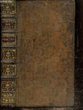 Tibère, ou Les six premiers livres des Annales de Tacite, tome II. Tacite