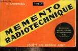 Memento Radiotechnique. Aronssohn R.