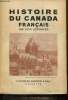 Histoire du Canada français. Lemonnier Léon