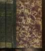 OEuvres de Millevoye, précédées d'une notice biographique et littéraire par de Pongerville, tomes I et II (2 volumes). Millevoye