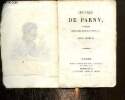 OEuvres de Parny, précédées d'une notice historique sur sa vie, tomes I et II (2 volumes). Parny