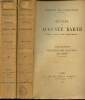 OEuvres d'Auguste Barth, tomes I et II (2 volumes ) : Les religions de l'Indes et bulletins des religions de l'Inde (1880-1885) / Bulletins des ...
