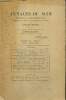Annales du Midi, 11e année, n°44 (octobre 1899) : Sur une inscription romane de Narbonne (A. Thomas) / Rambant de Vaqueiras et le marquis Boniface I ...
