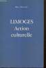 Limoges - Action culturelle. Boisseuil Marc