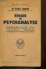 Essais de psychanalyse. Freud Sigmund
