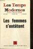 Les Temps Modernes, 29e année, n°333-334 (avril-mai 1974) : Les femmes s'entêtent. Sartre Jean-Paul & Collectif