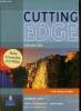 Cutting Edge advanced - Students'book. Cunningham Sarah, Moor Peter