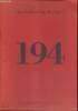 """Le Cahier du Refuge"", n°194 (novembre 2010)". Collectif