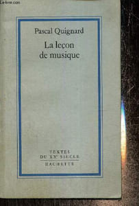 "La leçon de musique (Collection ""Texte du XXe siècle"")"