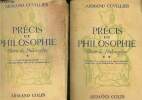 Précis de philosophie - Classe de philosphie, tomes I et II (2 volumes) : Psychologie, Psychologie sociale, Esthétique / Logique et philosophie des ...