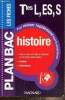 Plan Bac, les fiches : Histoire, Tles, L, ES, S. Tachin Agnès