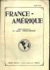 France-Amérique, n°27 (mars 1912) : Le Chili et l'instruction française (Thibault) / Les relations des ports et centres commerciaux de la France avec ...