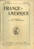 France-Amérique, n°81 (septembre 1918) : Voyage aux Pyrénées (Ernesto Martin) / L'émigration allemande en Amérique (René le Conte) / L'Amérique et les ...