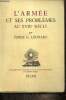 "L'armée et ses problèmes au XVIIIe siècle (Collection ""Civilisations d'hier et d'aujourd'hui"")". Léonard Emile G.