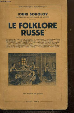 Le folklore russe. Sokolov Iouri
