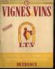 Vignes & Vins, n°12 (novembre-décembre 1950) : Le labour des vignes au tracteur (J. Branas) / Gelées printanières (M. Teillard) / Perfectionnements ...