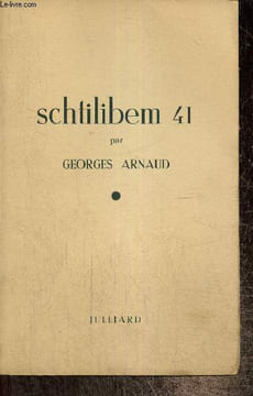 Schtilibem 41. Arnaud Georges