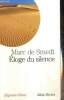 "Eloge du silence (Collection ""Espaces libres"", n°1)". de Smedt Marc