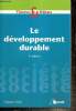"Le développement durable (Collection ""Thèmes & Débats"")". Flipo Fabrice