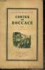 Contes de Boccace, tome II (Collection des Ecrivains Illustres). Boccace