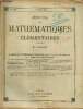 Journal de mathématiques élémentaires, 59e année, n°1 à 20 (n°9 manquant), du 1er octobre 1934 au 15 juillet 1935. Vuibert H.