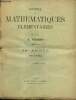 Journal de mathématiques élémentaires, 36e année, n°1 à 20, du 1er octobre 1911 au 15 juillet 1912. Vuibert H.