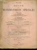 Revue de Mathématiques Spéciales, 31e année, n°2 (novembre 1920). Humbert E., Papelier G.