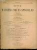 Revue de Mathématiques Spéciales, 32e année, n°1 (octobre 1921). Humbert E., Papelier G.