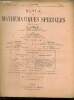 Revue de Mathématiques Spéciales, 32e année, n°4 (janvier 1922). Humbert E., Papelier G.