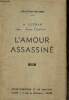 "L'amour assassiné (Collection ""Mysteria"", n°8)". Glenan A.
