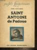 "Saint Antoine de Padoue (Collection ""Profils franciscains"")". Soulairol Jean