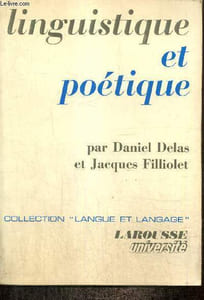 "Linguistique et poétique (Collection ""Langue et langage"")"