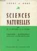 Sciences naturelles - Classes de philospohie, mathématiques et sciences expérimentales - Programme de 1958.. H.Camefort & A.Gama