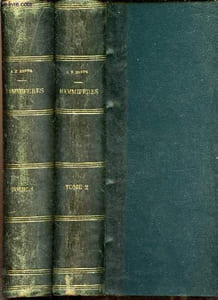 Merveilles de la nature - L'homme et les animaux description populaire des races humaines et du règne animal - Les Mammifères - En 2 tomes (2 volumes) - Tome 1 + Tome 2