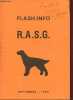 Flash-Info R.A.S.G. septembre 1993 - Coupe d'Europe 1993 - résultats field-trials 1992 - laureat de la race 1992 - meilleurs chiens 1992 - résultats ...