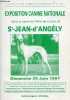 Catalogue officiel Association canine Saintes-Saintonge - Exposition canine nationale dans le cadre de l'Aire de Loisirs de St-Jean-d'Angély dimanche ...