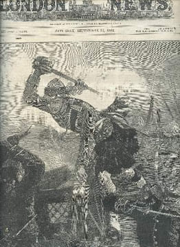 The Illustrated London News n°2264 vol.LXXXI saturday september 23 1882 - The war in Egypt at close quarters - people of Alexandria sketches by our ...