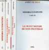 Mémoires intempestifs - En 3 tomes (3 volumes) - Tomes 1 + 2 + 3.. Figueras André